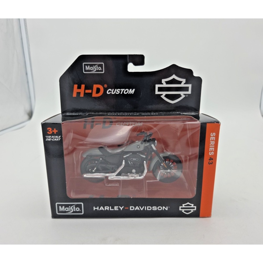 Maisto Harley Davidson 2022 Sportster Iron 883 Series 43 1:18 die cast